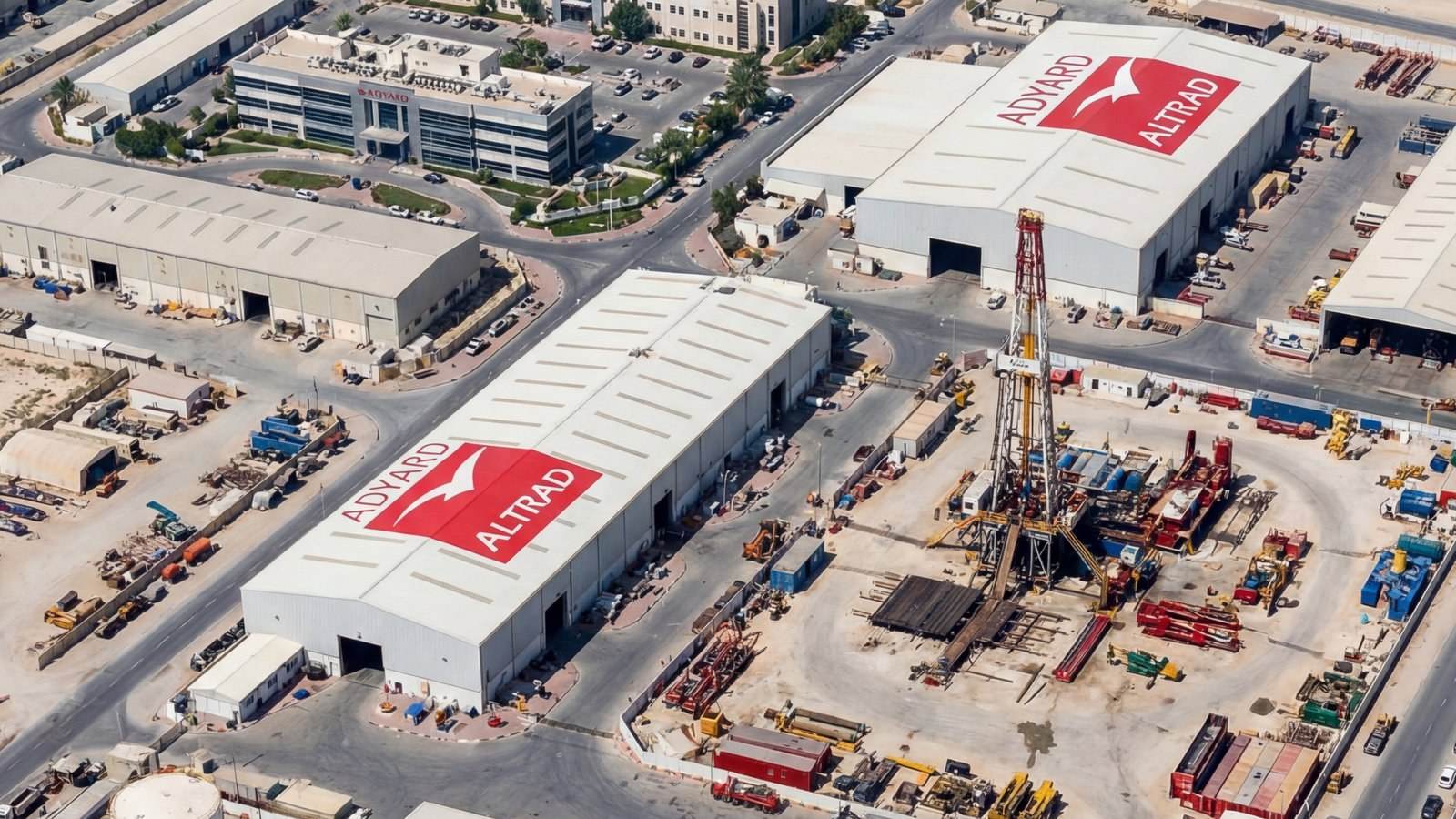 ADYARD, ALTRAD Group, Abu Dhabi: photograph of the building