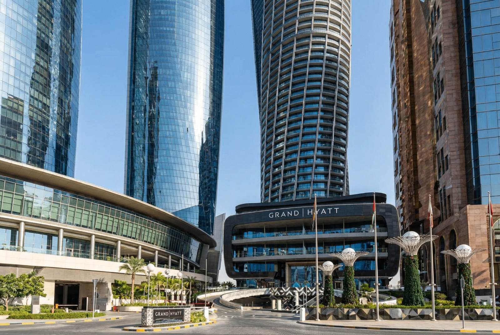 Grand Hyatt Abu Dhabi, Abu Dhabi: photograph of the building